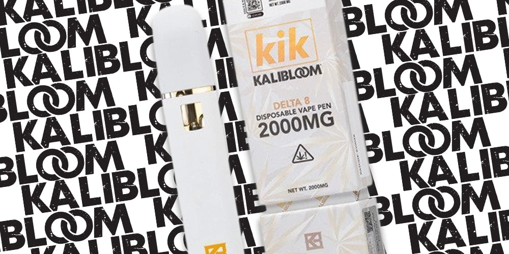 Kalibloom Kik Delta 8 THC Disposable Vape, 2 Gram, 2000MG - Delta 8 Delta  10