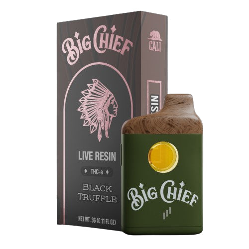 Big Chief THCA Disposable Black Truffle