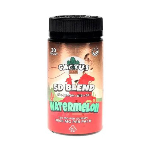 Cactus 5D Blend Gummies Watermelon