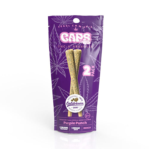 Caps THC-A Prerolls Purple Punch