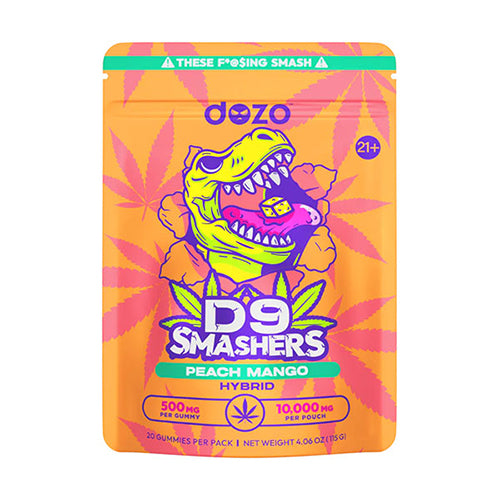 Dozo D9 Smashers Gummies Peach Mango