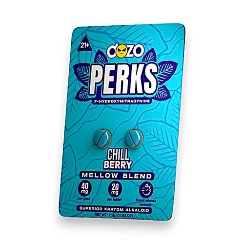 Dozo Perks Tablets Chill Berry