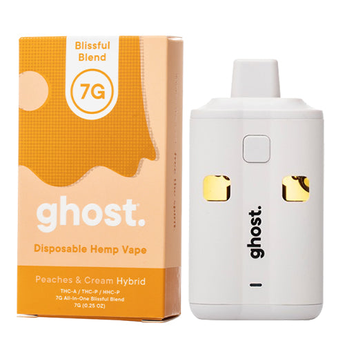 Ghost Blissful Blend Disposable Peaches & Cream