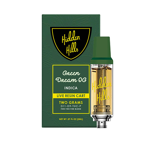 Hidden Hills D11 Live Resin Cart Green Dream OG