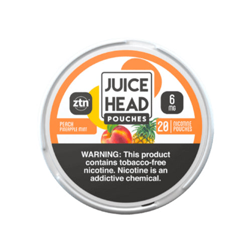 Juice Head Nicotine Pouches - Peach Pineapple Mint