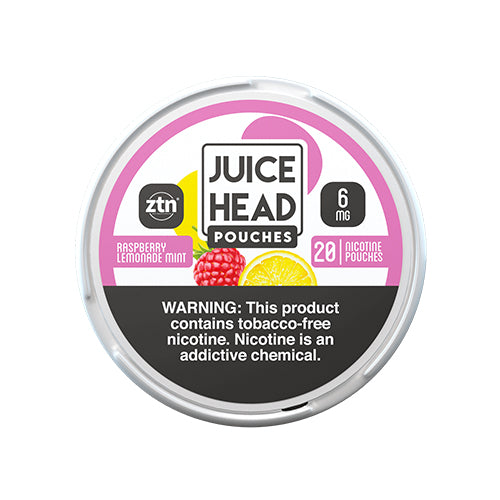 Juice Head Nicotine Pouches - Raspberry Lemonade Mint