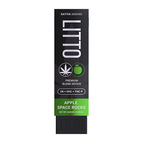 LITTO Tri Blend Delta 8 Disposable Apple Space Rocks