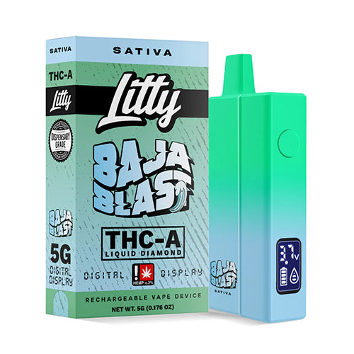 Litty THC-A Liquid Diamond Disposable - Baja Blast