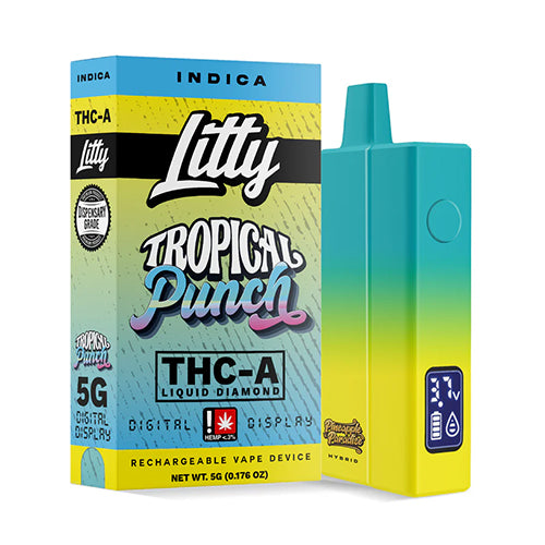 Litty THC-A Liquid Diamond Disposable - Tropical Punch