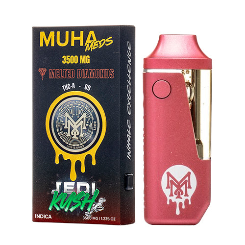 Muha Meds Melted Diamonds Disposable - Jedi Kush