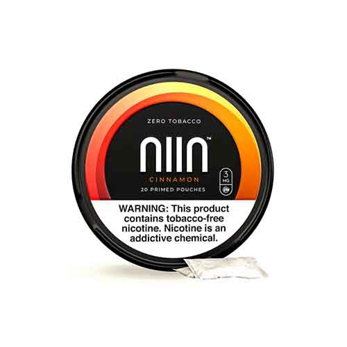 NIIN Zero Tobacco Nicotine Pouches - Cinnamon