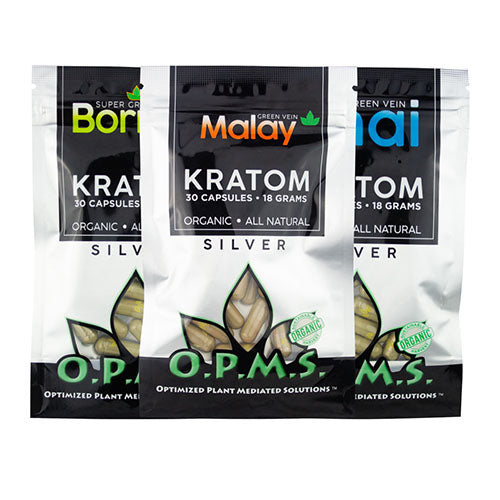 OPMS Silver Kratom Capsules