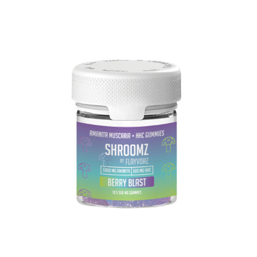 Shroomz Amanita HHC Gummies Berry Blast