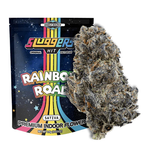 Sluggers Premium THCA Flower - Rainbow Road