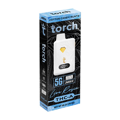 Torch THC-A Live Rosin Cotton Candy Runtz