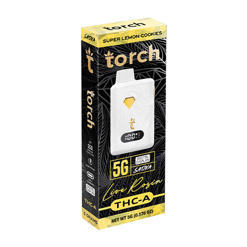 Torch THC-A Live Rosin Super Lemon Cookies