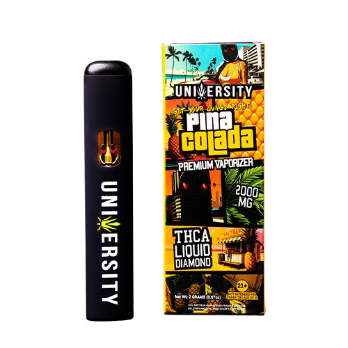 University THCA Liquid Diamonds Disposable - Pina Colada