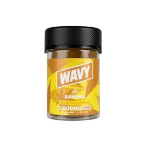 Wavy Live Resin D9 Gummies Banana