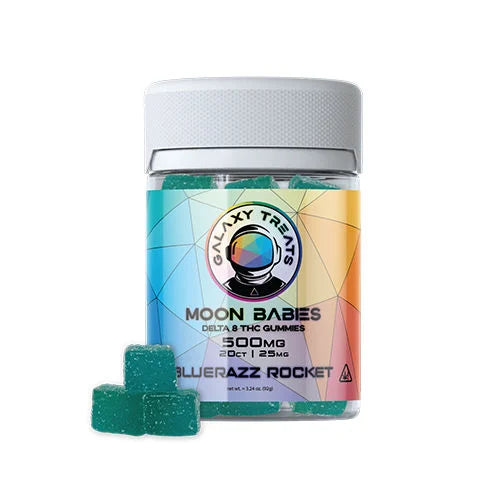 Galaxy Treats Moon Babies Bluerazz Rocket