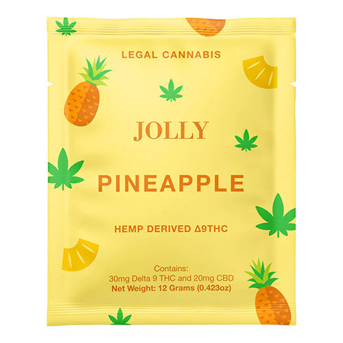 Jolly Cannabis Gummies 2-Pack Pineapple