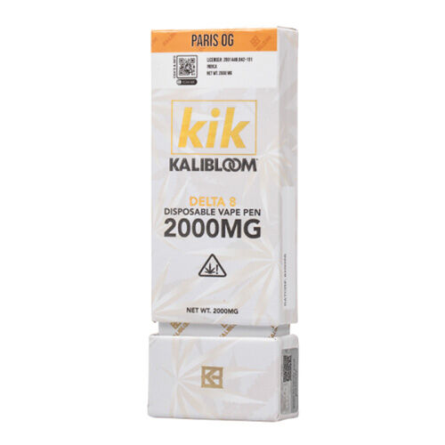 Kalibloom KIK Delta 8 Disposable Paris OG