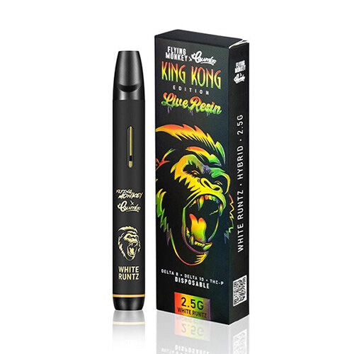 King Kong Delta 8 Live Resin Disposable White Runtz