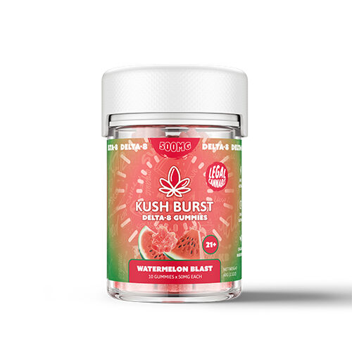 Kush Burst Delta-8 Gummies Watermelon Blast