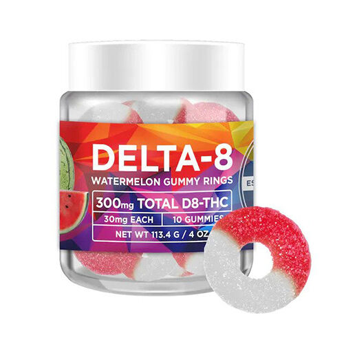 No Cap Delta 8 Gummies Watermelon