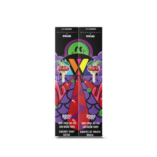 Sugar Extrax x Wonderbrett Dual Disposable Cherry Trop-Grapes of Wrath