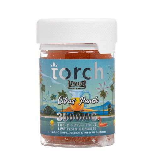 Torch Haymaker Blend Gummies Citrus Punch