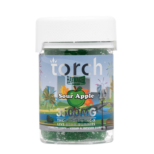 Torch Haymaker Blend Gummies Sour Apple