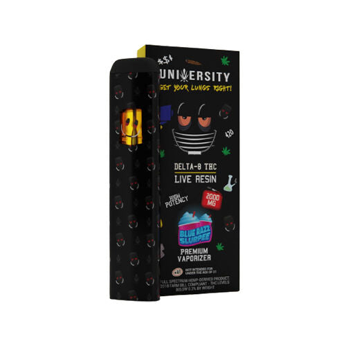 University Delta-8 Live Resin Disposable Blue Razz Slurpee